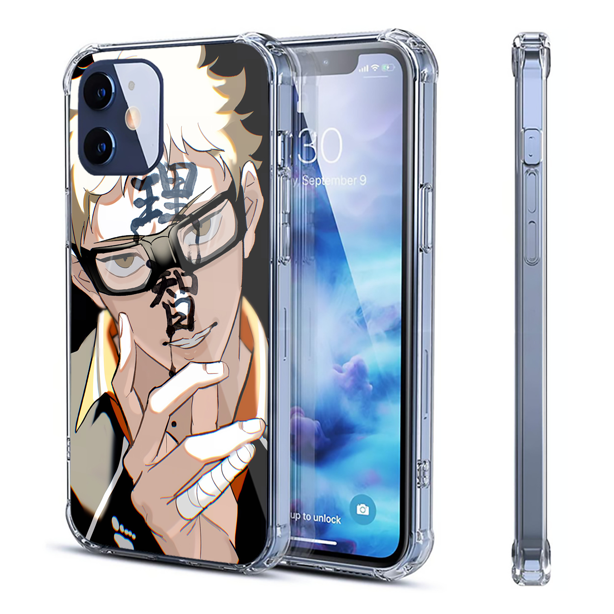 （画像用） ハイキュー!! Haikyu!! 【iPhone 12シリーズ対応】透明スマホケース（クリアソフトケース）